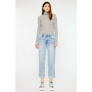 KanCan Leonel Destroyed Boyfriend Denim jeans - Sz 1 / 24 NWOT sb